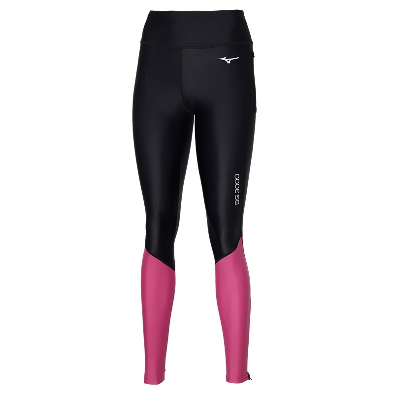 Black Pink Women\'s Mizuno BG3000 Tight | FHL538917