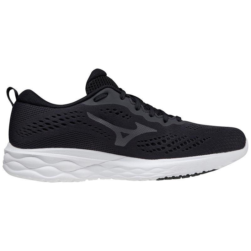 Black White Men's Mizuno Wave Revolt 2 Training Shoes | PYT765189