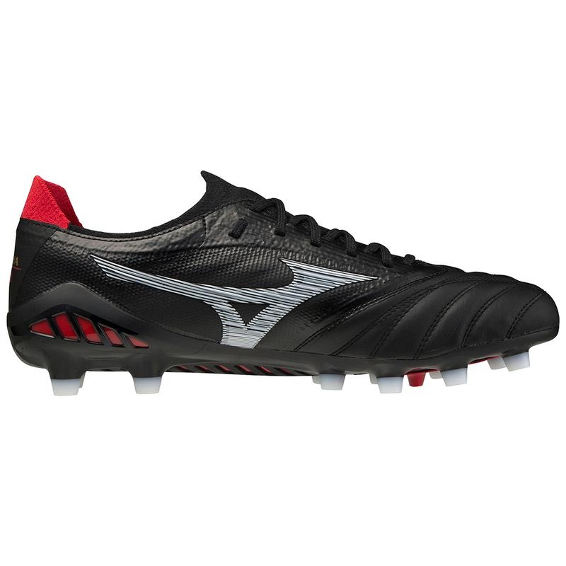 Black White Women's Mizuno Morelia Neo III Beta Japan Football Boots | YDH047283