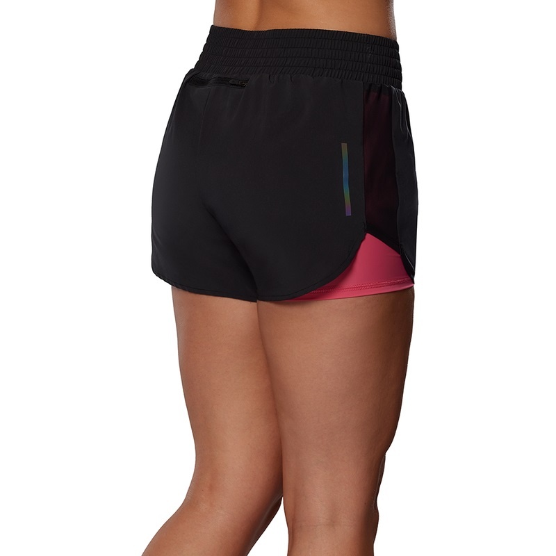 Black Women's Mizuno 2in1 4.5 Shorts | XHA831694