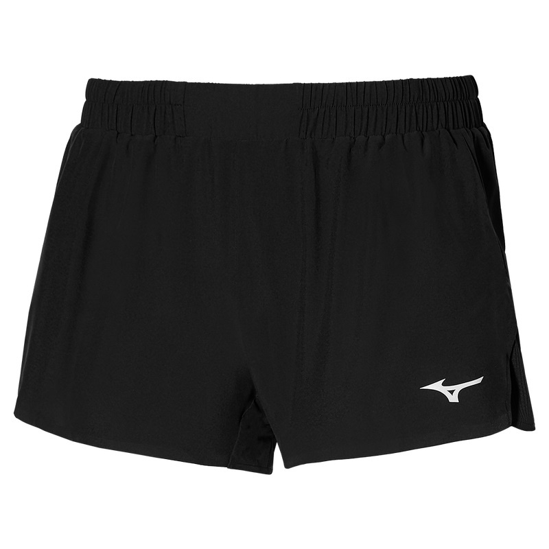 Black Women\'s Mizuno Aero 2.5 Shorts | HFS132085