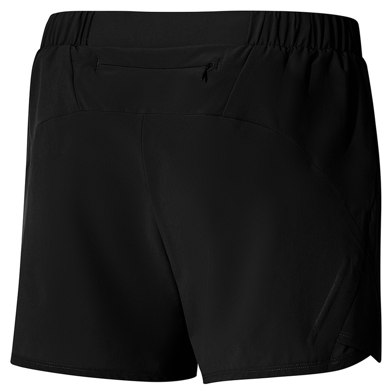 Black Women's Mizuno Aero 4.5 Shorts | ZOJ853926