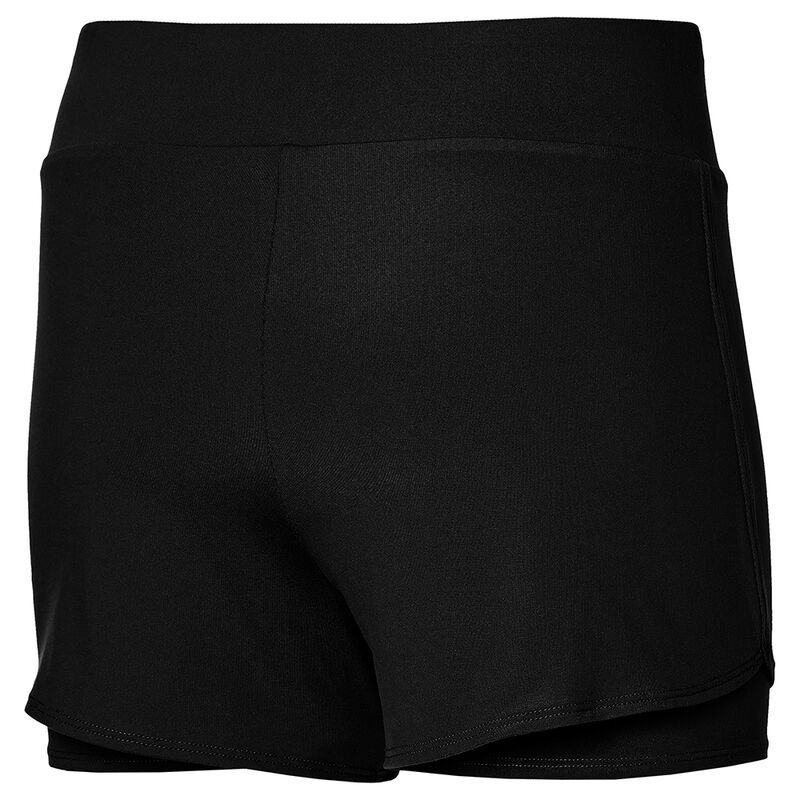 Black Women's Mizuno Flex Skirts | DIC698471