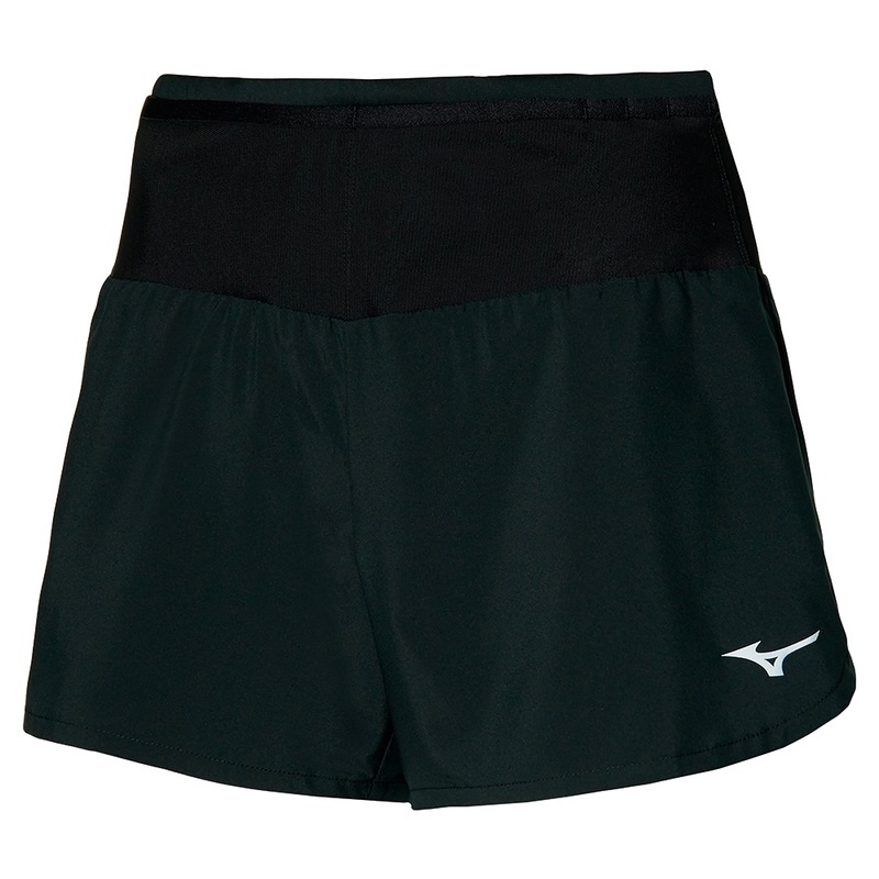 Black Women\'s Mizuno Multi Pocket Shorts | UTN425760