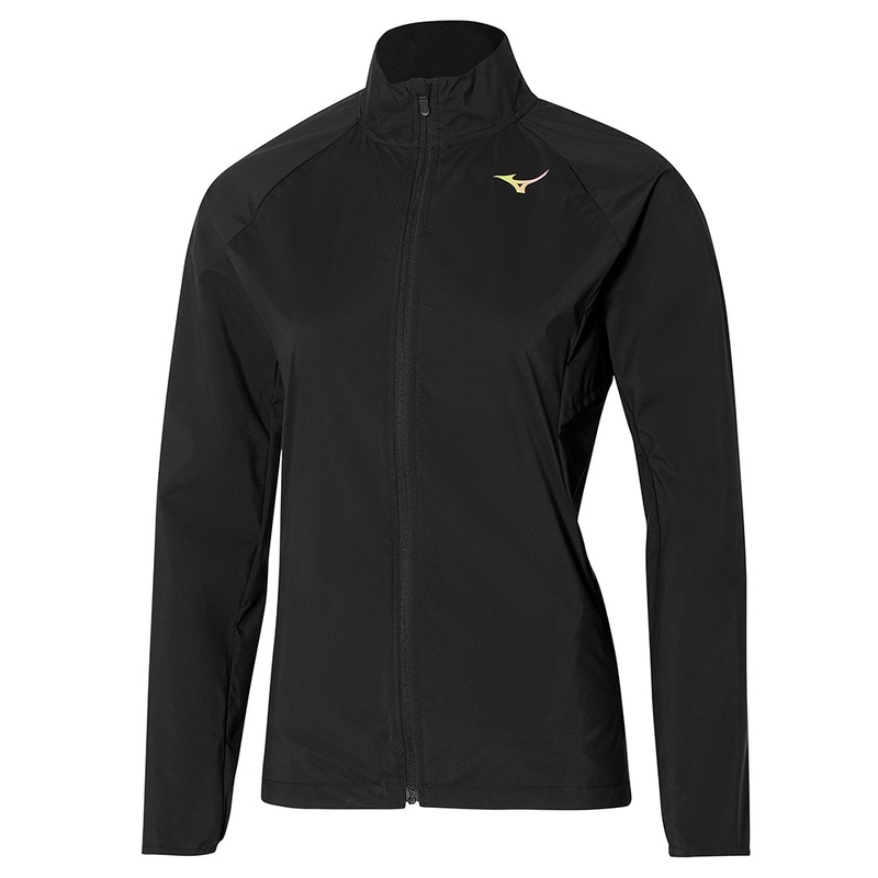 Black Women\'s Mizuno Premium Warm Jackets | JLE910746