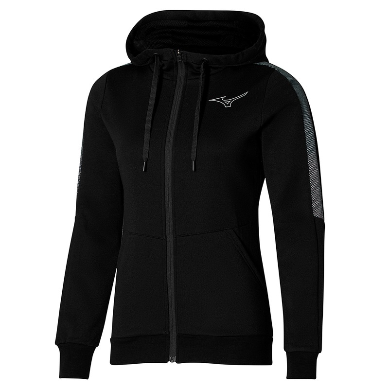 Black Women\'s Mizuno Release Sweat Jackets | PBM295164