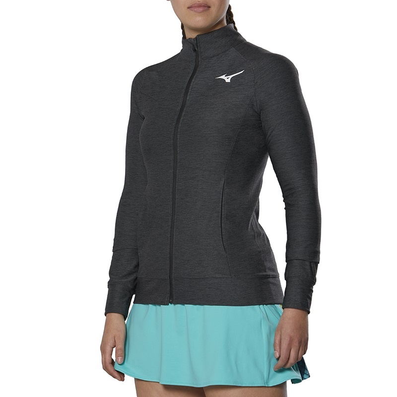 Black Women's Mizuno Training Jackets | DVZ875190