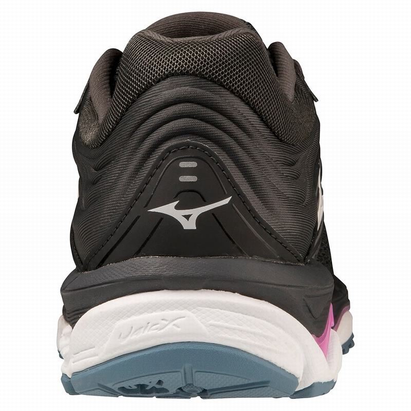 Black Women's Mizuno Wave Paradox 5 Running Shoes | MOD127350