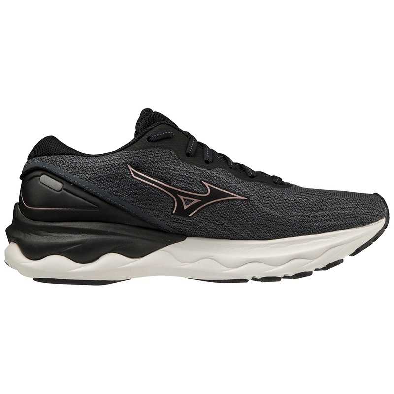 Black Women's Mizuno Wave Skyrise 3 Running Shoes | XPG602473