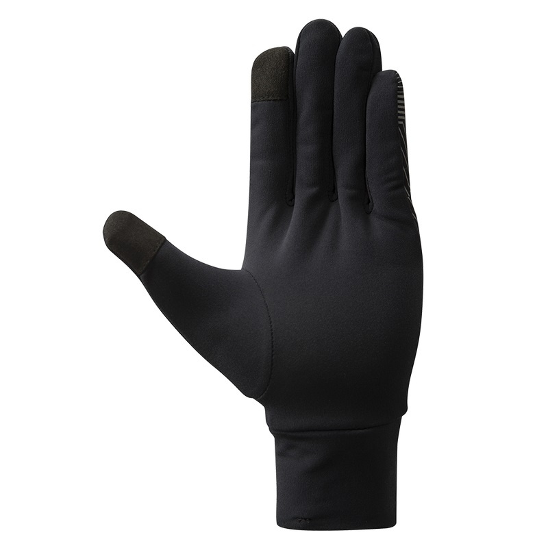 Black / Black Women's Mizuno Windproof Gloves | PRY926107