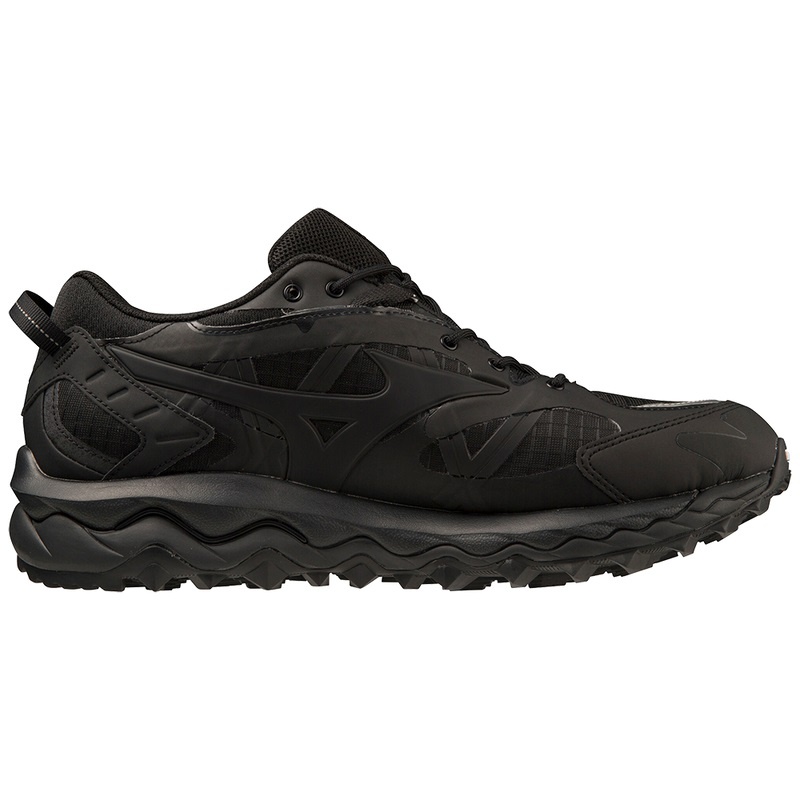 Black / Black / Black Men's Mizuno Wave Mujin Tl GTX Sneakers | COA036741