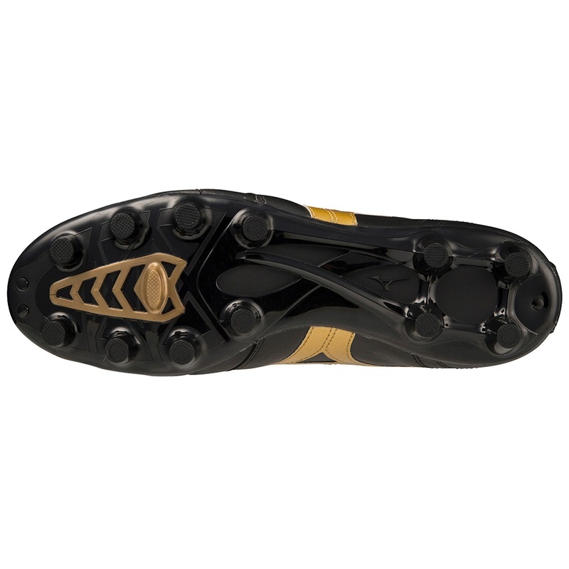 Black / Gold Women's Mizuno Morelia II Pro Football Boots | XAU597631