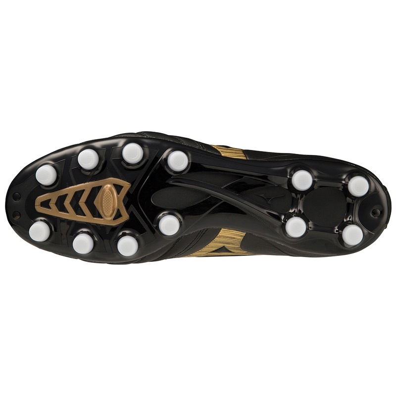 Black / Gold / Black Women's Mizuno Morelia Neo IV Pro Football Boots | HKB017568