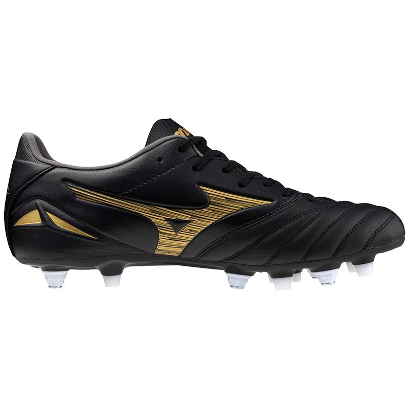 Black / Gold / Black Women's Mizuno Morelia Neo IV Pro Football Boots | KPH317920