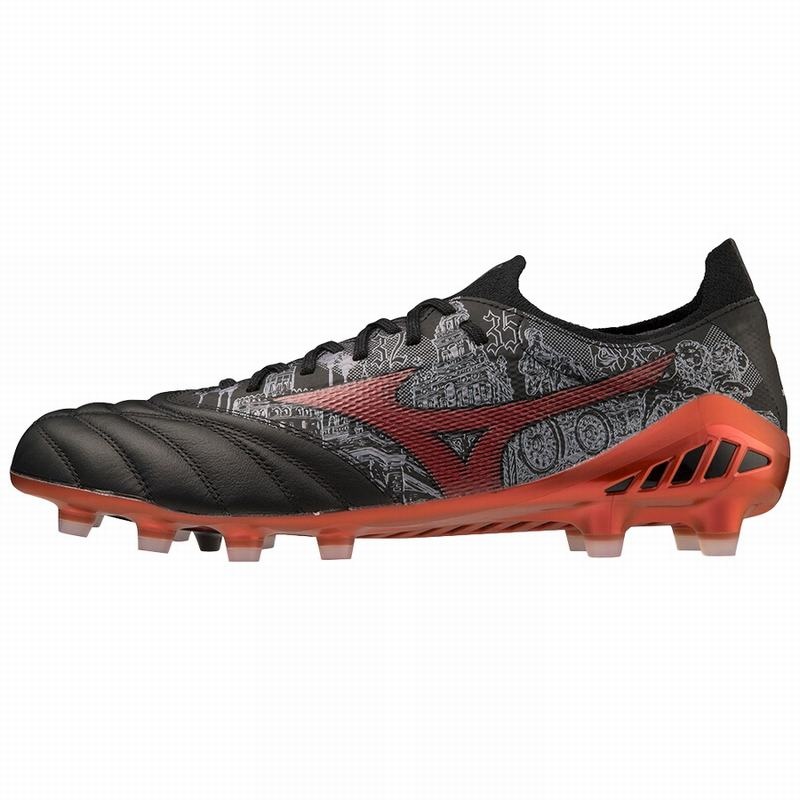 Black / Red Men\'s Mizuno Morelia Neo III Beta SR4 Elite - Limited Edition Football Boots | MOE857920