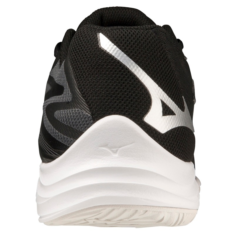 Black / Silver Men's Mizuno Thunder Blade Z Volleyball Shoes | SDV470312