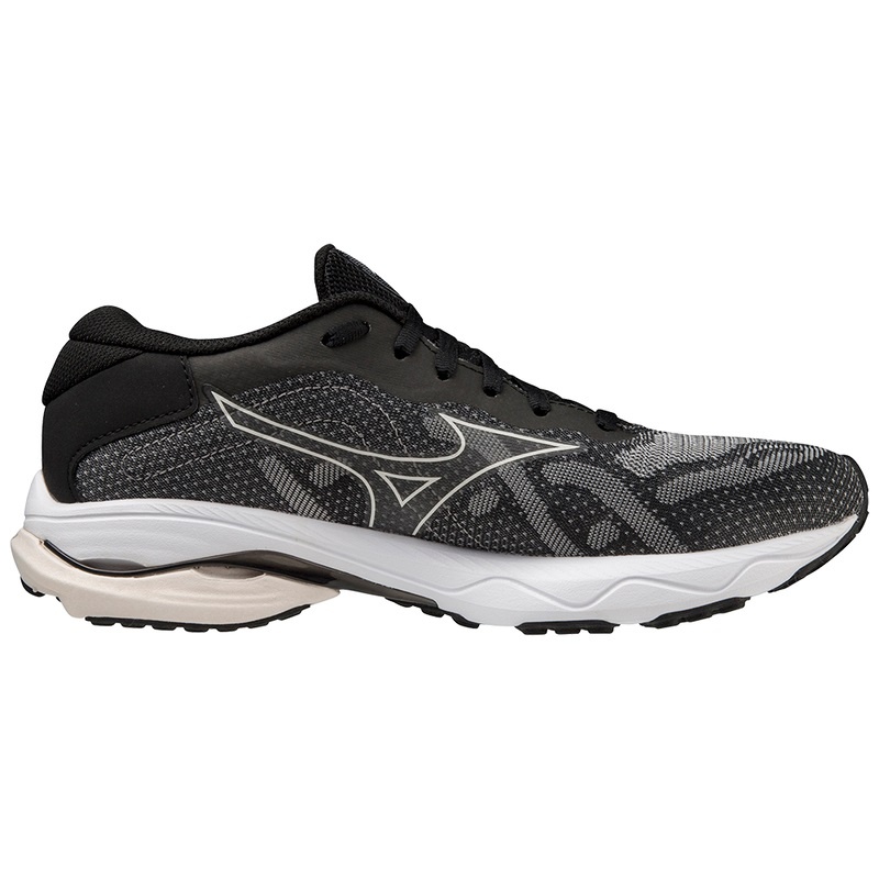 Black / Silver Women's Mizuno Wave Ultima 14 Running Shoes | FSC370519