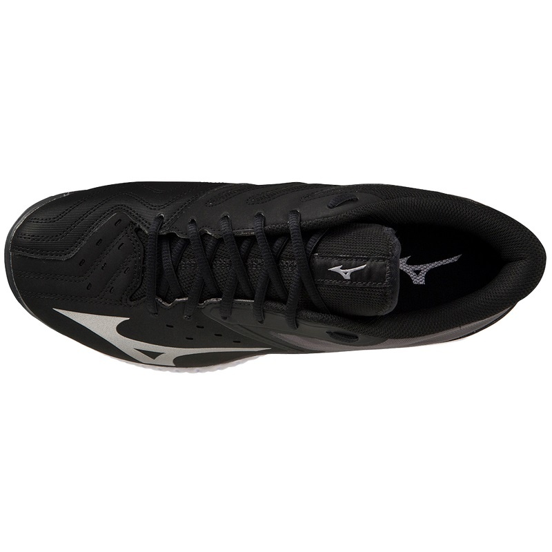 Black / Silver / White Men's Mizuno Wave Gk Handball Shoes | VBI985061