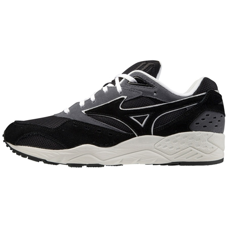 Black / White Men\'s Mizuno Contender S Sneakers | KUF470589