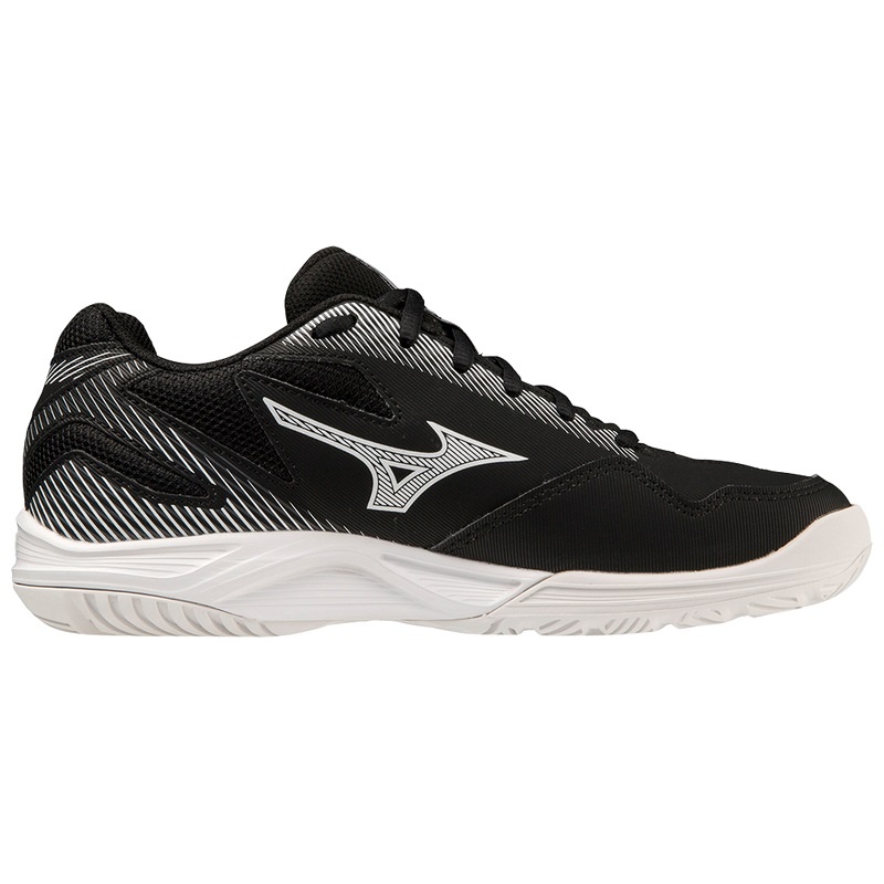 Black / White Men's Mizuno Stealth Star 2 Jr Handball Shoes | ZBL196437