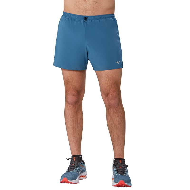 Blue Men's Mizuno Aero 4.5 Shorts | SZN702356