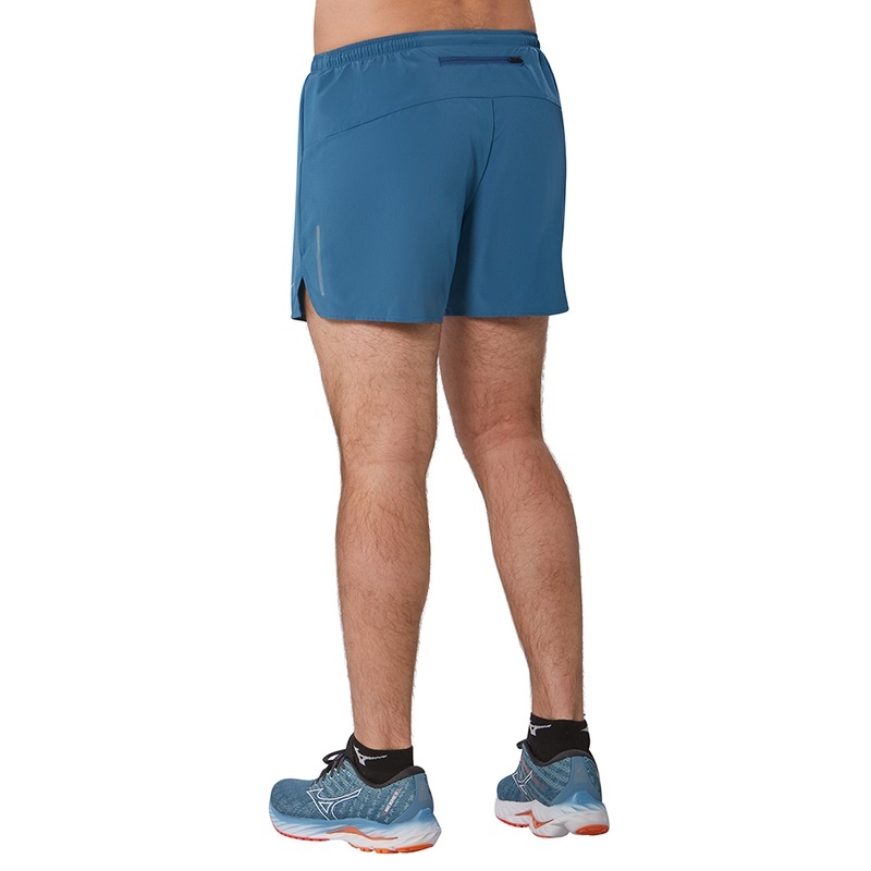 Blue Men's Mizuno Aero 4.5 Shorts | SZN702356