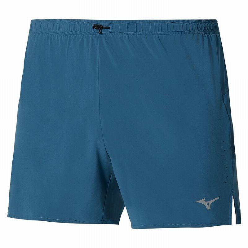 Blue Men\'s Mizuno Aero 4.5 Shorts | SZN702356