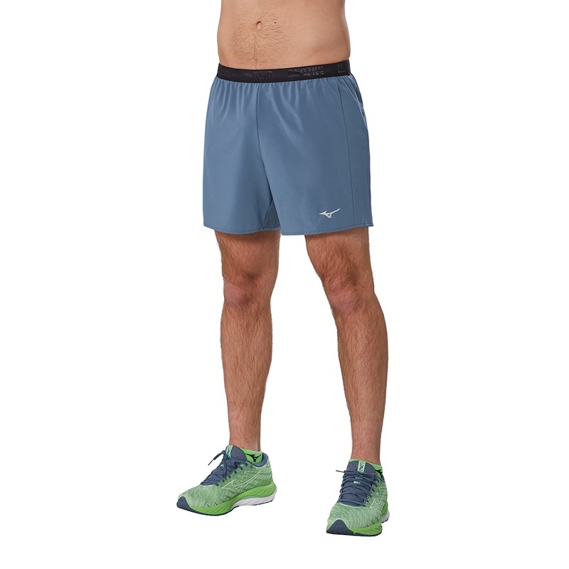 Blue Men's Mizuno Alpha 5.5 Shorts | VNQ810649