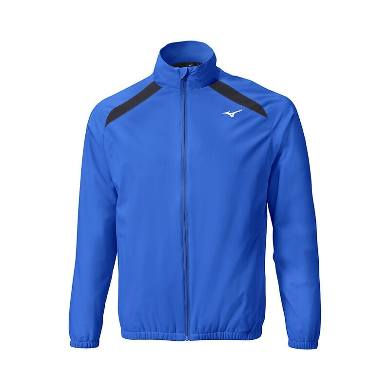 Blue Men\'s Mizuno Breath Thermo Move Tech Jackets | AMS931805