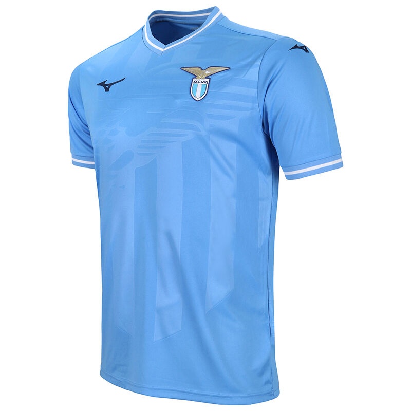 Blue Men's Mizuno Home SS Jersey Lazio M Jersey | EQB527391