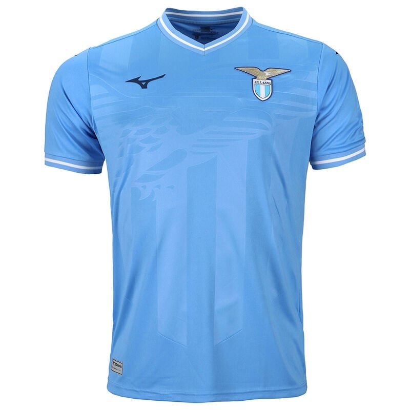 Blue Men\'s Mizuno Home SS Jersey Lazio M Jersey | EQB527391