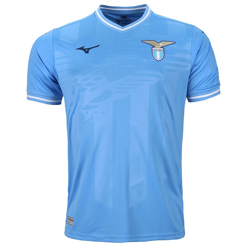 Blue Men\'s Mizuno Home SS Jersey Lazio Tops | PIB368241