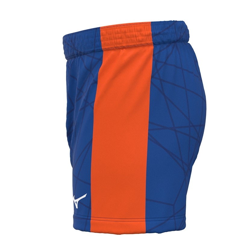 Blue Men's Mizuno Nevobo Match Shorts | IGE670215