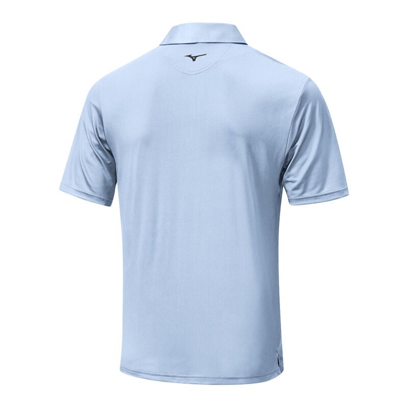 Blue Men's Mizuno Quick Dry Oceanic Polo | NOU942615