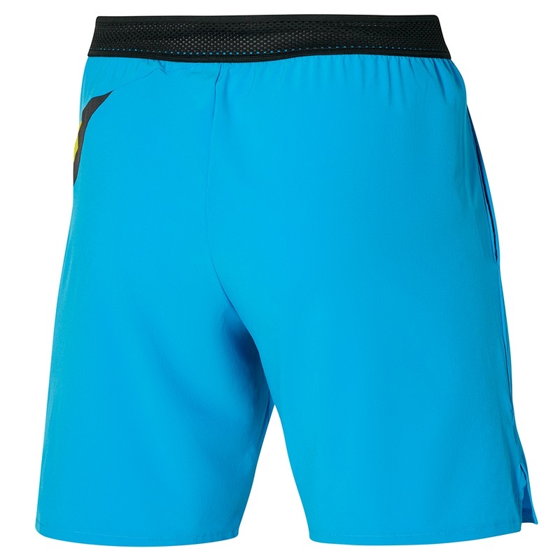 Blue Men's Mizuno Release 8 In Amplify Shorts | MGZ809573