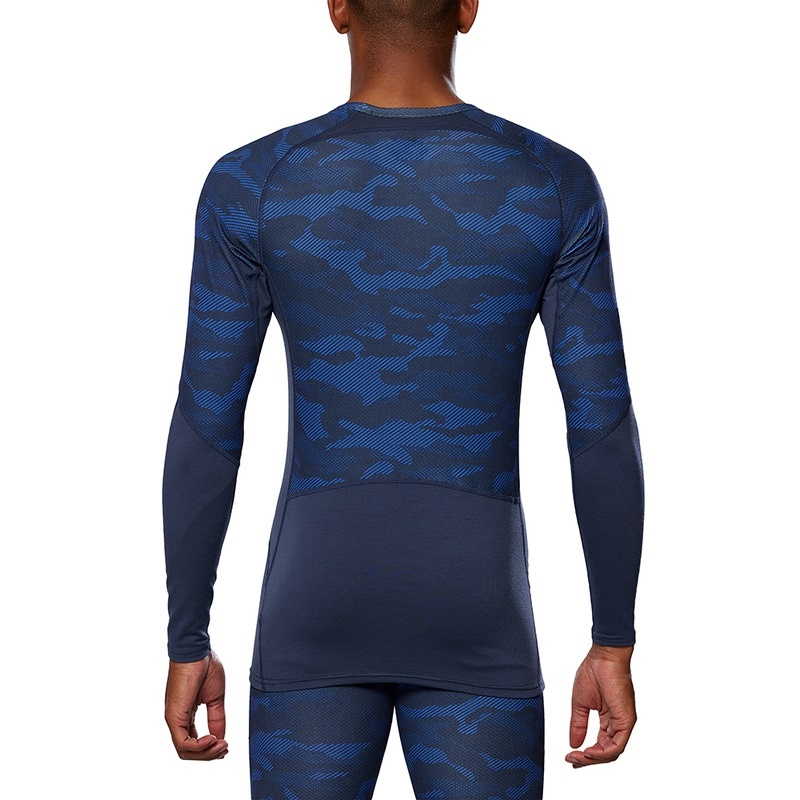 Blue Men's Mizuno Virtual Body G3 Crew Tops | LKB837415