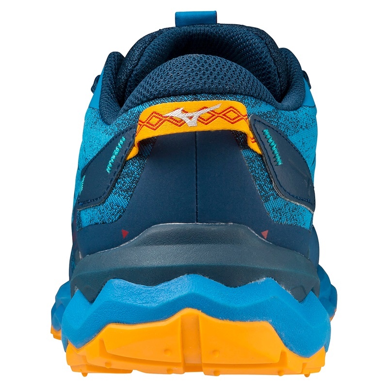 Blue Men's Mizuno Wave Daichi 7 Trail Running Shoes | LQF784025