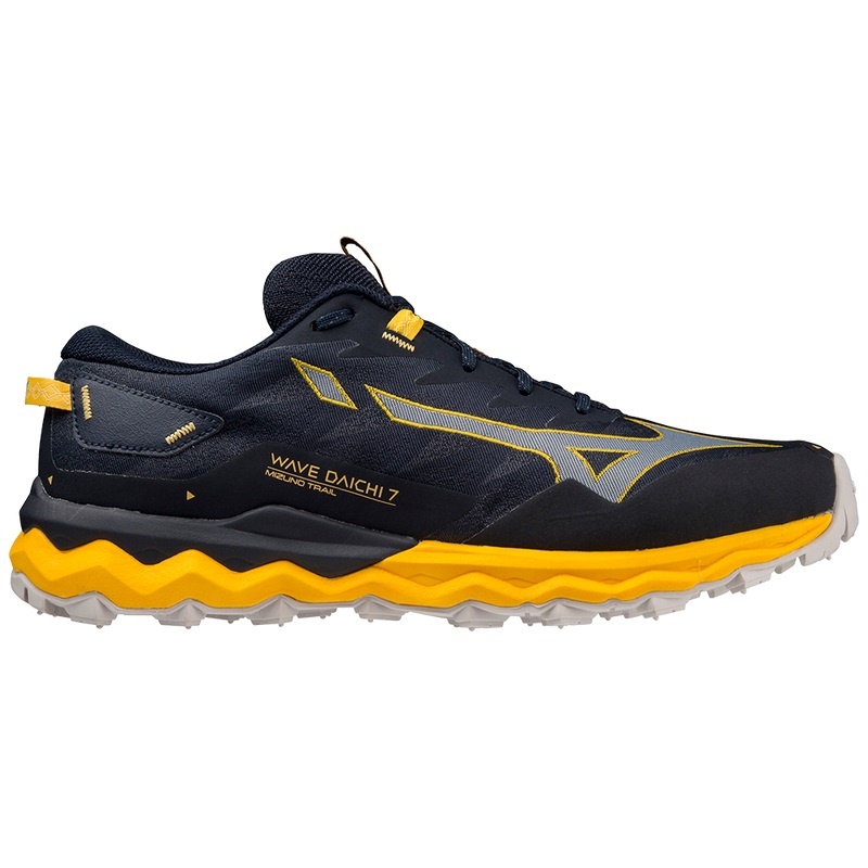 Blue Men's Mizuno Wave Daichi 7 Trail Running Shoes | WVS853426