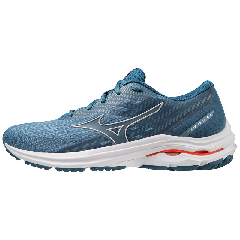 Blue Men\'s Mizuno Wave Equate 7 Running Shoes | YMX795126