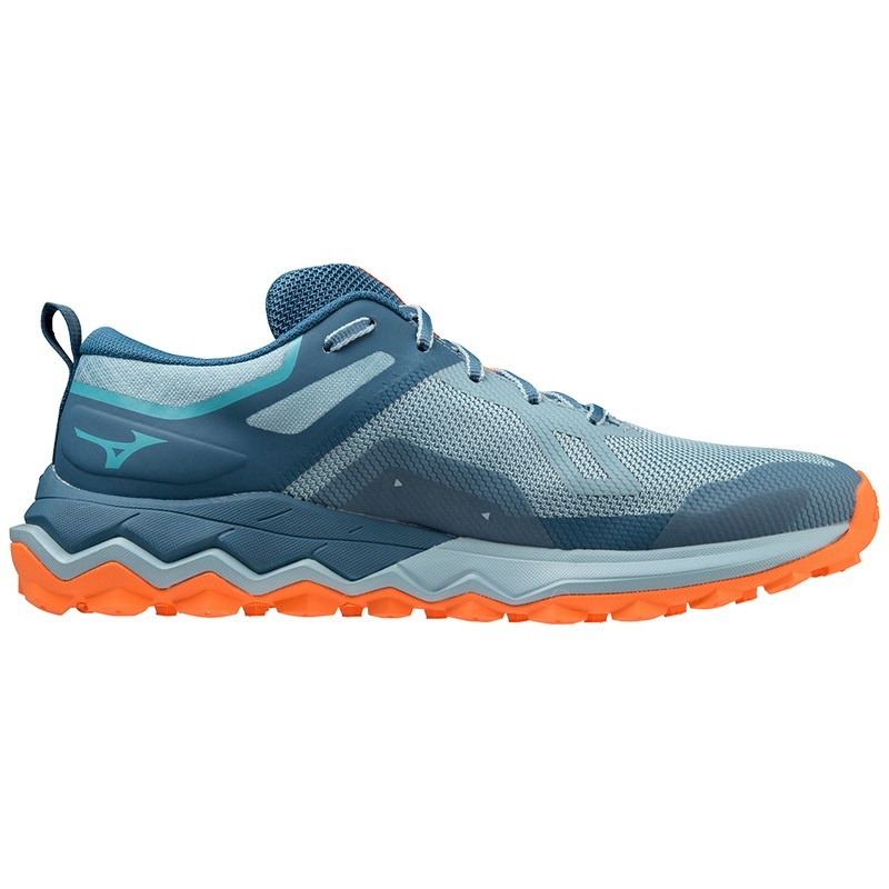 Blue Men's Mizuno Wave Ibuki 4 Trail Running Shoes | IVG258047