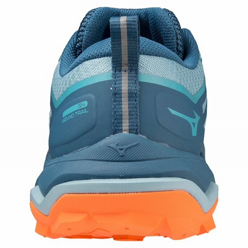 Blue Men's Mizuno Wave Ibuki 4 Trail Running Shoes | IVG258047