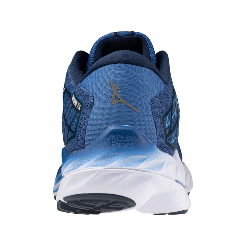 Blue Men's Mizuno Wave Inspire 20 Running Shoes | QZR263857