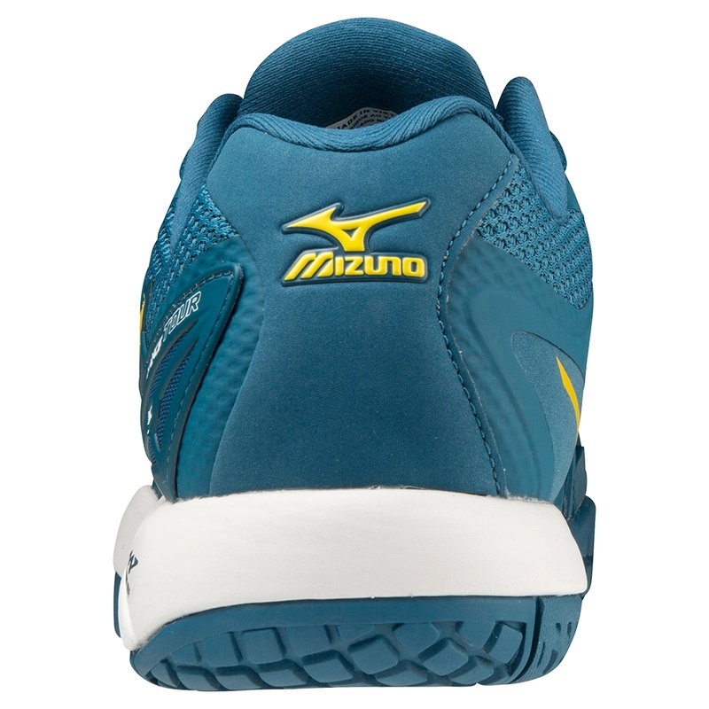 Blue Men's Mizuno Wave Intense Tour 5 AC Tennis Shoes | XBF298346