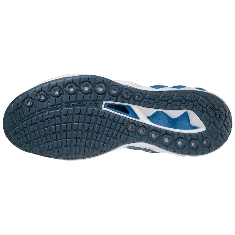 Blue Men's Mizuno Wave Luminous 2 Volleyball Shoes | BEL624109