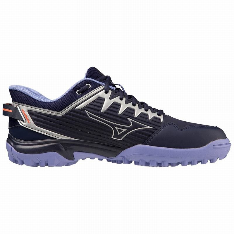 Blue Men's Mizuno Wave Lynx 2 Hockey Shoes | SJK415673