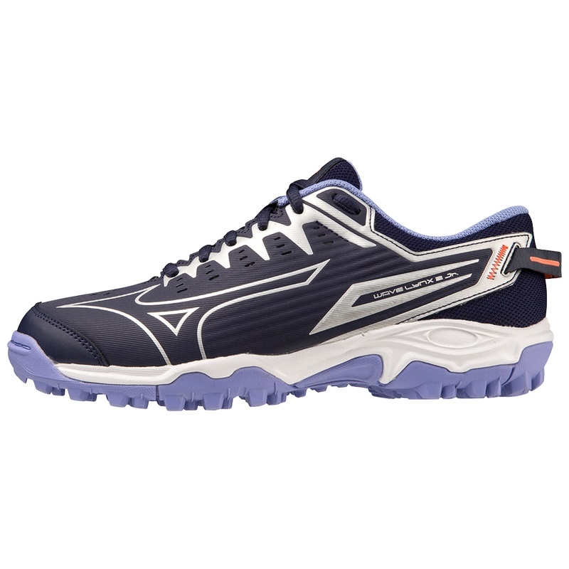 Blue Men\'s Mizuno Wave Lynx 2 Jr. Hockey Shoes | MYP428056