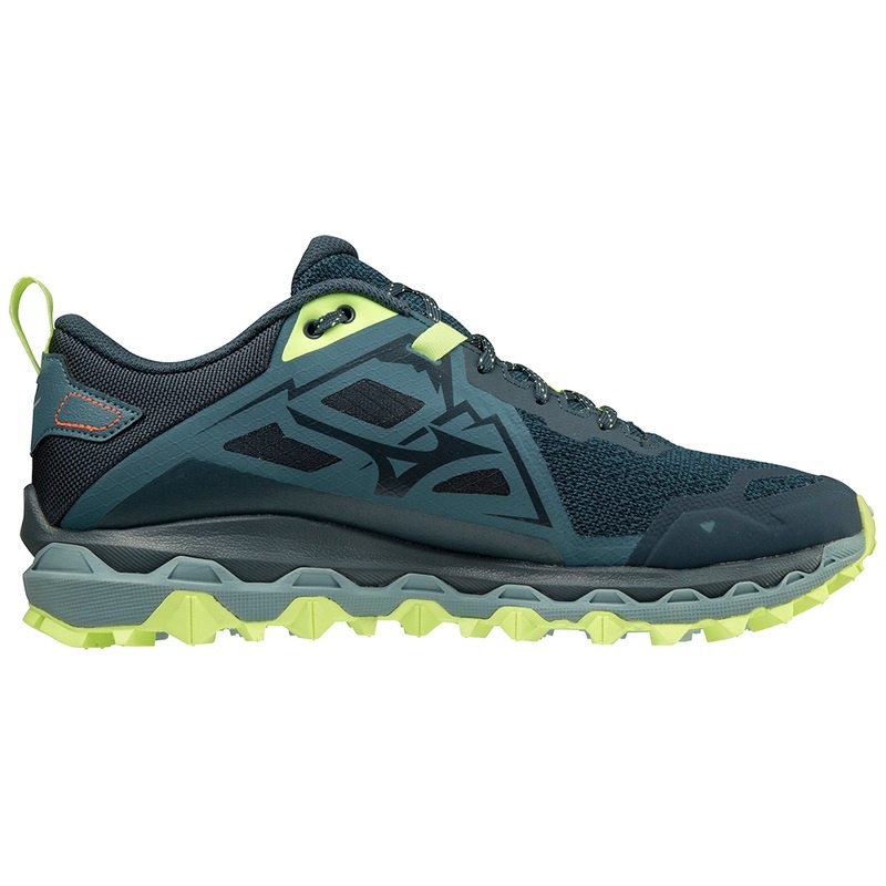 Blue Men's Mizuno Wave Mujin 8 Running Shoes | ARV043827