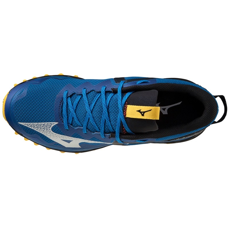 Blue Men's Mizuno Wave Mujin 9 Running Shoes | OND425087