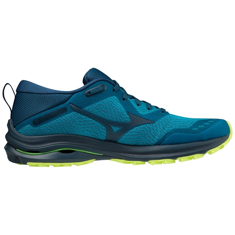 Blue Men's Mizuno Wave Rider TT Running Shoes | JWH962587