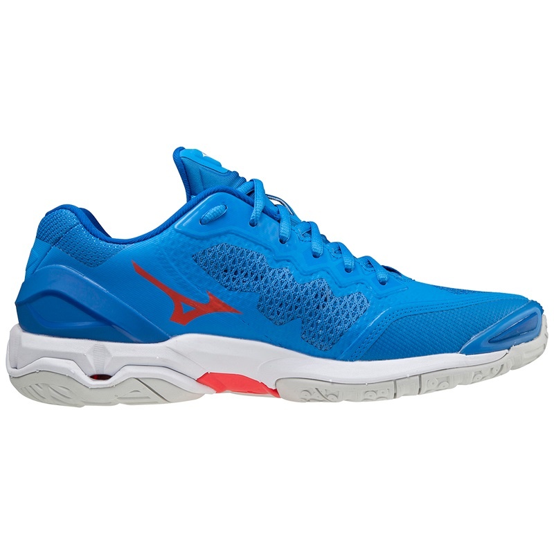 Blue Men's Mizuno Wave Stealth V Handball Shoes | QRH719624